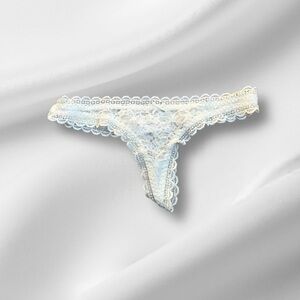 Free People Lace Thong Panties